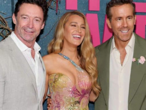 Blake Lively pays tribute to Britney Spears as she wears the singer's dress at It Ends With Us premiere with hubby Ryan Reynolds