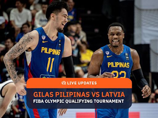 LIVE UPDATES: Philippines vs Latvia – FIBA Olympic Qualifying Tournament 2024