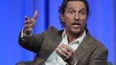 Actor Matthew McConaughey tells governors he is still mulling future run for political office