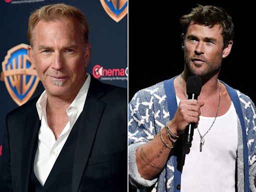 Kevin Costner impone señoría en Hollywood para romper los sueños de Chris Hemsworth