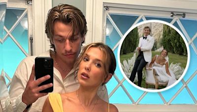 Así fue la boda secreta de Millie Bobby Brown con Jake Bongiovi, hijo de Jon Bon Jovi | FOTOS