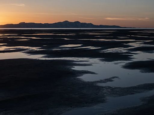 El Gran Lago Salado no solo se está secando, sino que también está calentando el planeta