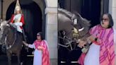 Vídeo: cavalo da Guarda do Rei Charles III morde turista 'abusada'