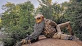 Massive 'Benny the Beard Fisher' troll sculpture sits on bank of U.P. river