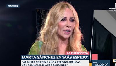 La confesión más íntima de Marta Sánchez en 'Espejo Público': "Es una hipocresía"