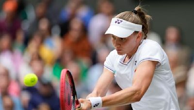 Elena Rybakina beats Svitolina to reach the Wimbledon semifinals and will next face Krejcikova