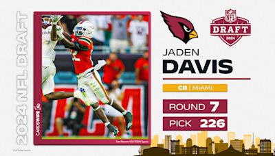 Rookie CB Jaden Davis gets uniform number