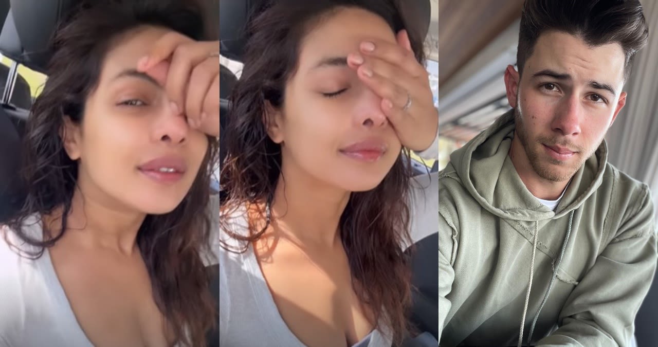 Priyanka Chopra gets teary-eyed in her latest video; Nick Jonas reacts