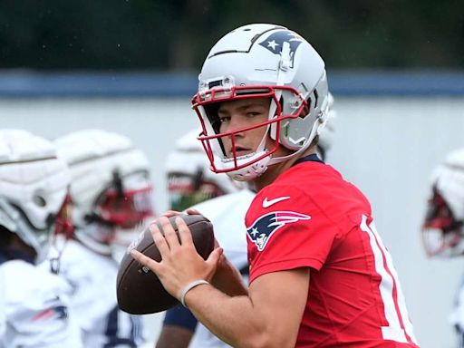 Quarterback Drake Maye Make His Patriots Preseason Debut