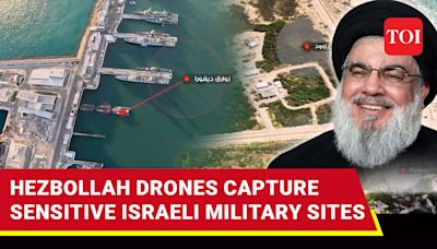 Hezbollah Films Sensitive Israeli Sites; Undetected UAVs Capture Naval Base, Iron Dome Factory | TOI Original - Times of India...