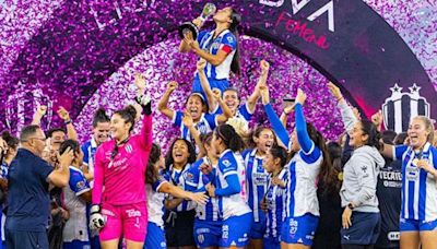 ¡Rayadas! Club de Fútbol Monterrey Femenil son CAMPEONAS y las segundas más ganadoras de la Liga MX