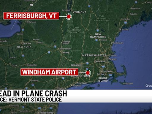 4 dead after plane returning to Connecticut crashes in Vermont