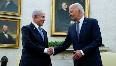 Tensa reunión en la Casa Blanca: Biden presiona Netanyahu para que haya un alto al fuego en Gaza - La Tercera