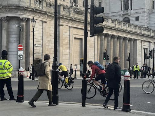 Eleven cyclists a day fined for running red lights in London as police get tough on law-breaking riders