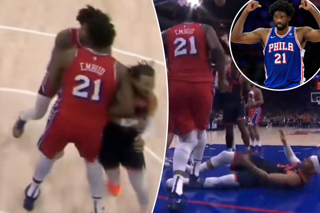 It took one week for Joel Embiid to become legendary Knicks villain