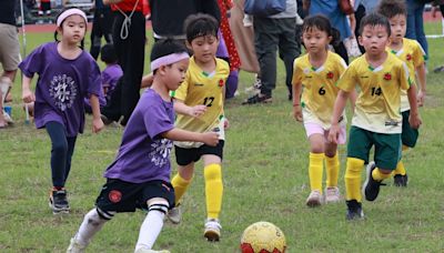 南投幼兒足球錦標賽盛況空前 展現推廣成效