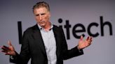 Logitech says CEO stepping down, shares fall