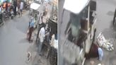 ... Video: E-Rickshaw Driver Knocks Down Woman On Road, Runs Vehicle Over Her Legs As Cops On Bike ...