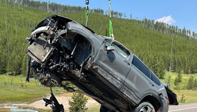 'Fully submerged': SUV with 5 people inside drives into Yellowstone geyser