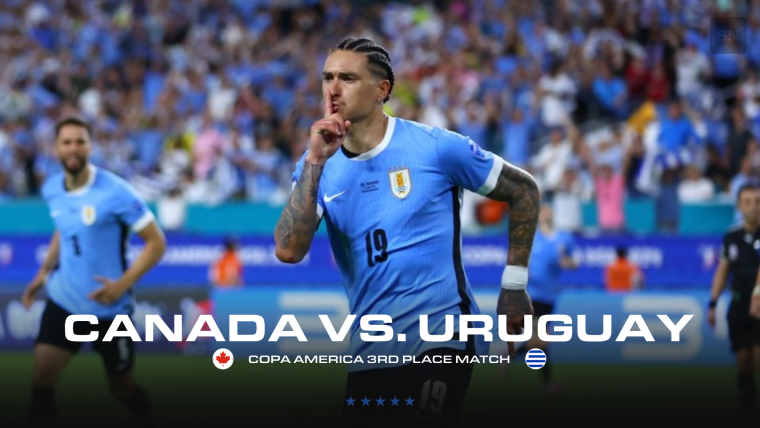 Where to watch Canada vs. Uruguay 3rd-place match at Copa America 2024: Live stream, TV channel, lineups, prediction | Sporting News Australia