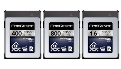 ProGrade 加推 Iridium 系列 CFexpress Type B 記憶卡，支援 CFexpress 4.0 標準 - DCFever.com