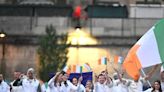 Team Ireland take to River Seine as Shane Lowry and Sarah Lavin fly flag at rainy Olympic opening ceremony