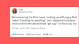 Cringey Tweets About Hookups Gone Wrong