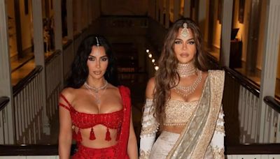 Kim And Khloe Kardashian's Ambani Wedding Looks Were Inspired By Aishwarya Rai, Reveals Stylist