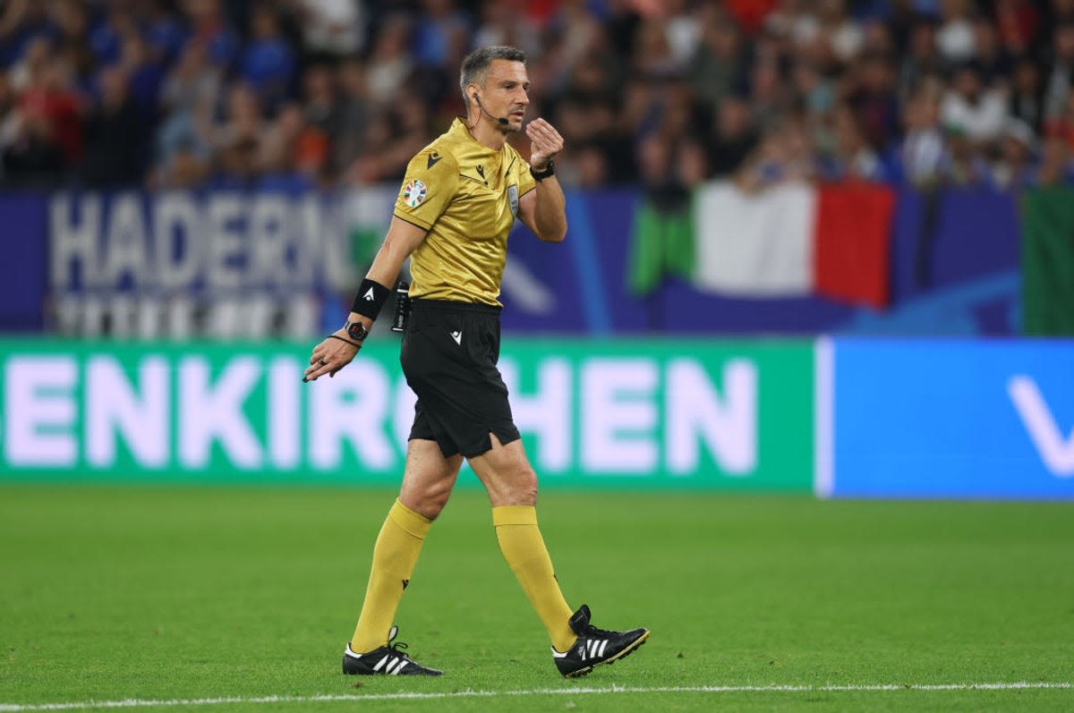 Spain v France referee: Who is Euro 2024 official Slavko Vincic?