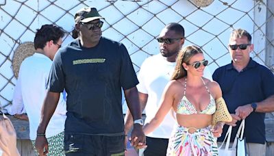 Michael Jordan and Yvette Prieto soak up the sun in Saint-Tropez