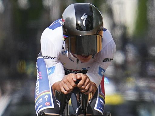 Tour de France 2024: Evenepoel wins time trial, Pogacar retains yellow jersey