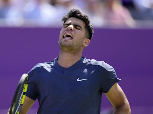 Alcaraz carga contra la nueva regla en Queen's: "Es malo para el jugador. Nunca lo he visto en el tenis"