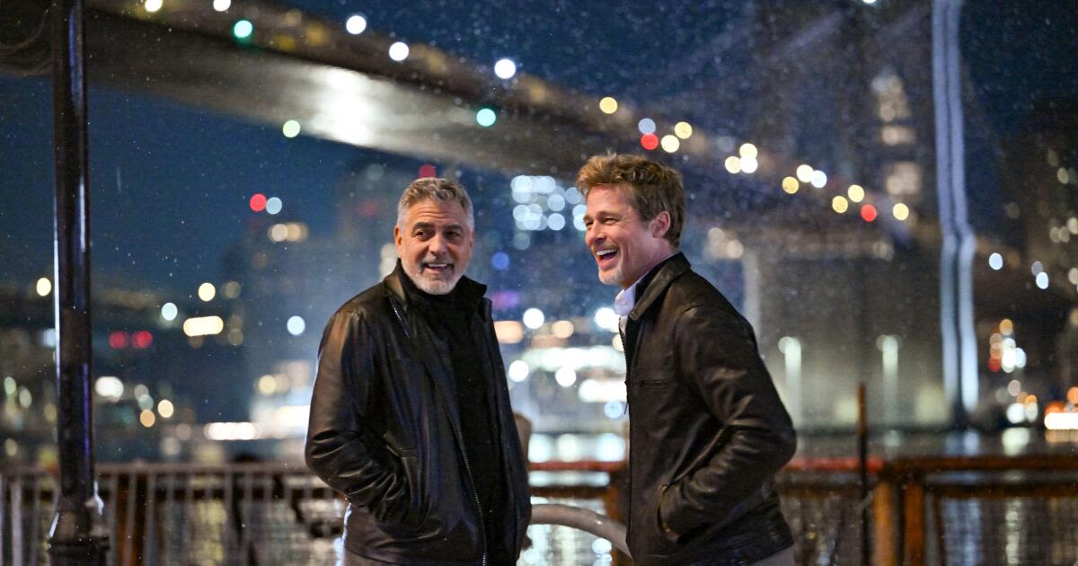 George Clooney fires back at Quentin Tarantino, David O. Russell in Q&A with Brad Pitt