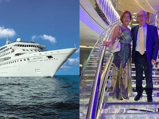 ‘We sold everything’: Meet the retired couple setting sail on a 3.5 year cruise around the world