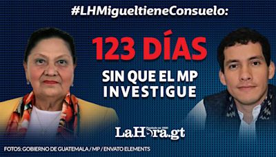 Van 123 días sin que se investiguen posibles hechos de corrupción de Miguel Martínez, pareja de Giammattei