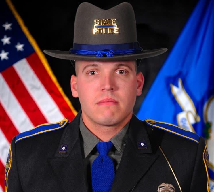 Wake being held Tuesday for Aaron Pelletier, Connecticut trooper killed in hit-and-run crash