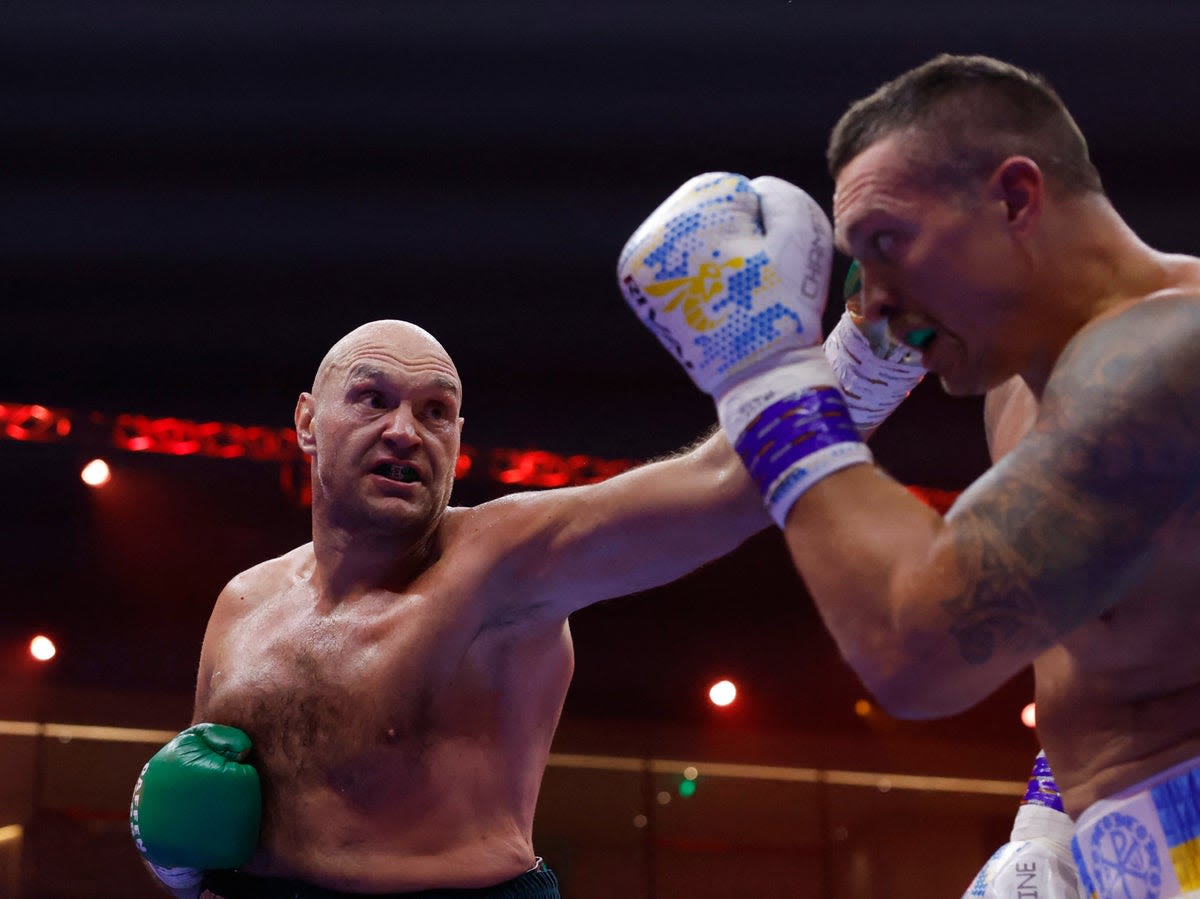 Fury vs Usyk LIVE: Fight updates and undercard results after split decision in heavyweight classic