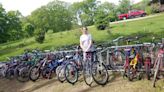 Local camp has 60 bikes restored as part of Girl Scout project