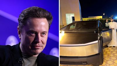 Elon Musk reacts to Saudi prince’s photo with Cybertruck, Tesla CEO’s reply goes viral