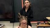 Jeff Tech cosmetology students help DAHS Life Skills students prepare for prom