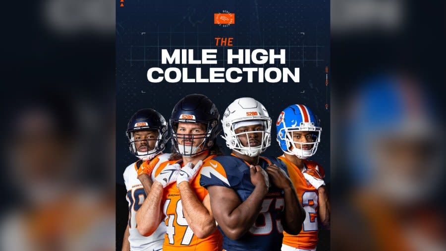 Denver Broncos unveil new uniforms for 2024 season