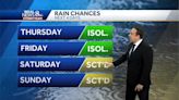 Milder, Spotty Showers To End The Work Week
