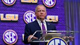 What LSU football coach Brian Kelly said about FSU and QB competition at SEC Media Days