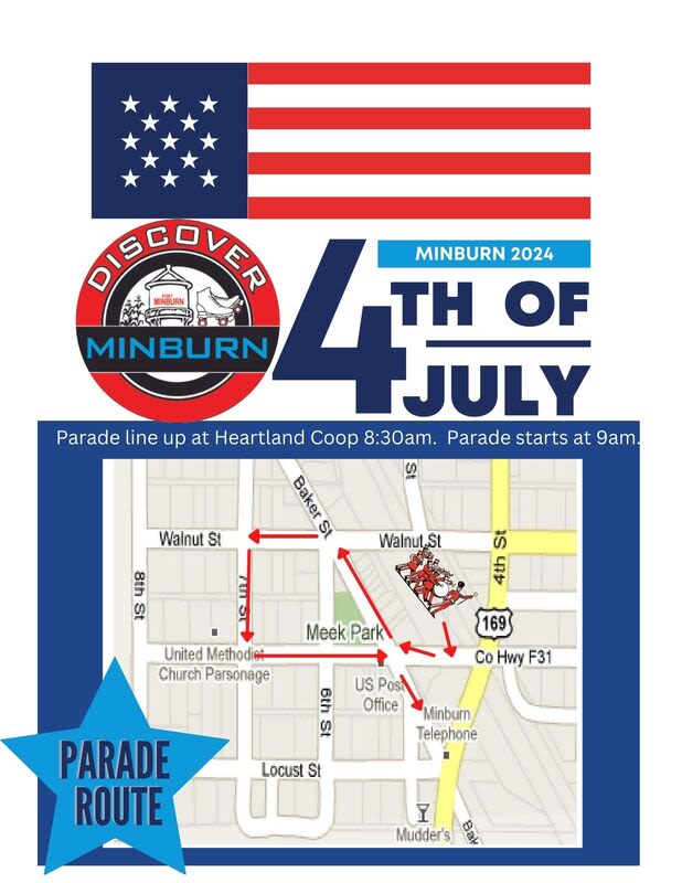 Residents are invited to Discover Minburn during annual July 4 celebration