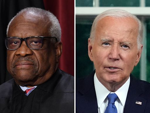 Joe Biden targets Clarence Thomas in new Supreme Court reform