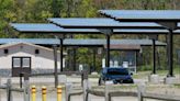 Presque Isle installs new solar panels. They'll save the park money and keep cars cool