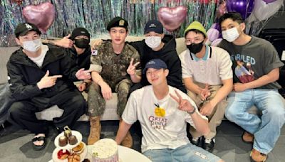 How did Jin react to BTS members hugging each other ‘without him’ on military discharge day? Find out