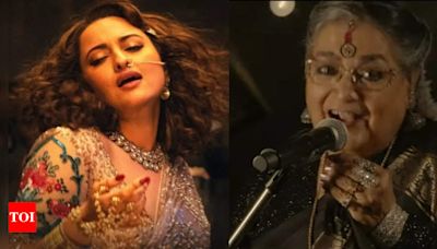 Sonakshi Sinha REACTS to Usha Uthup's latest rendition of 'Heeramandi' song 'Tilasmi Bahein' - See post | Hindi Movie News - Times of India