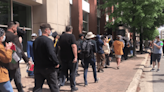 VCU graduates walkout during Gov. Youngkin’s speech at commencement ceremony