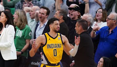 Tyrese Haliburton discusses moving on from the Pacers' Game 1 loss to Game 2.